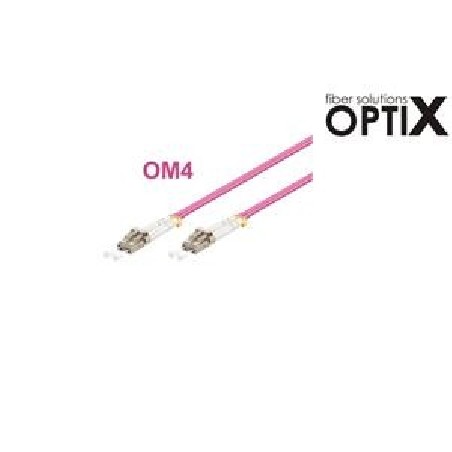 OPTIX SC-SC Optický patch cord 50/125 1m OM4 Duplex