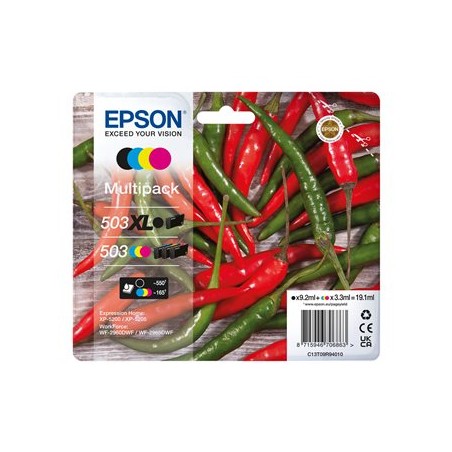 EPSON Multipack 4-colours 503XL Black/Standard CMY