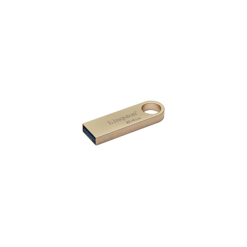 KINGSTON 64GB 220MB/s Kovový USB 3.2 Gen 3 DataTraveler SE9 G3-k potisku GACZ