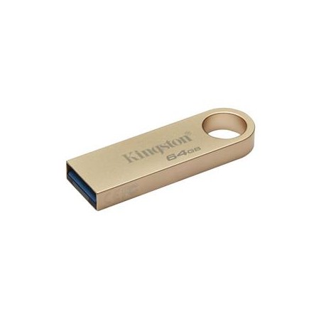 KINGSTON 64GB 220MB/s Kovový USB 3.2 Gen 3 DataTraveler SE9 G3-k potisku GACZ
