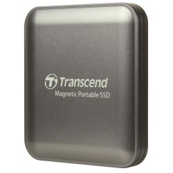 Transcend ESD420C 2TB, USB 20Gbps Type C, Externí odolný SSD disk (3D NAND flash), 2000MB/R, 2000MB/W, Magsafe, šedý