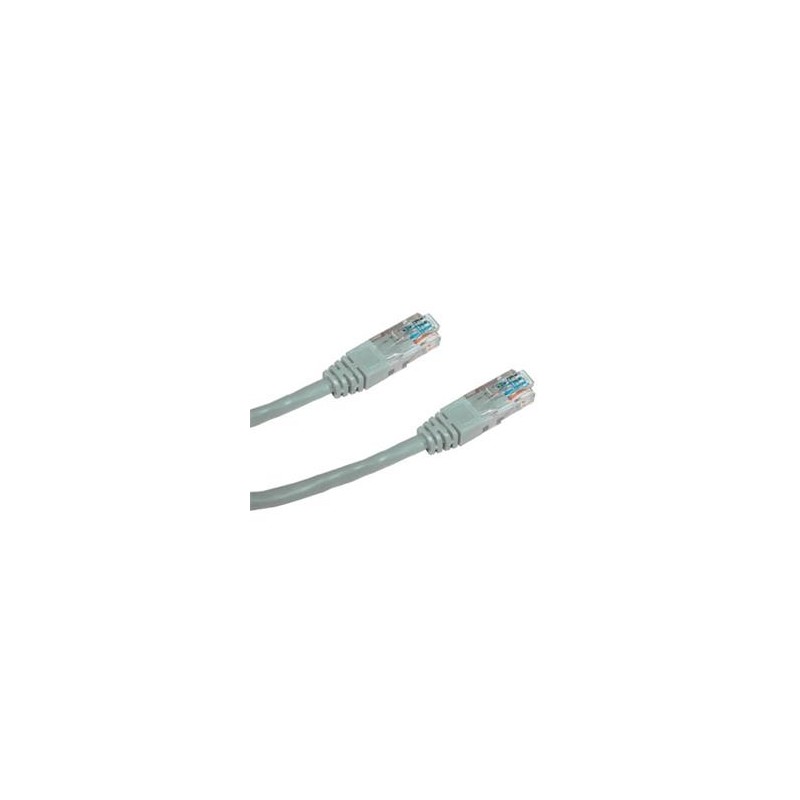 DATACOM Patchkabel 50m , UTP , Cat5e , RJ45, šedý