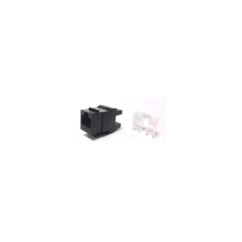 DATACOM Keystone RJ45 UTP CAT6 (DUAL) SLIM černý