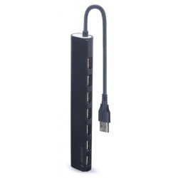 GEMBIRD kompaktní USB 2.0 hub s 7 porty