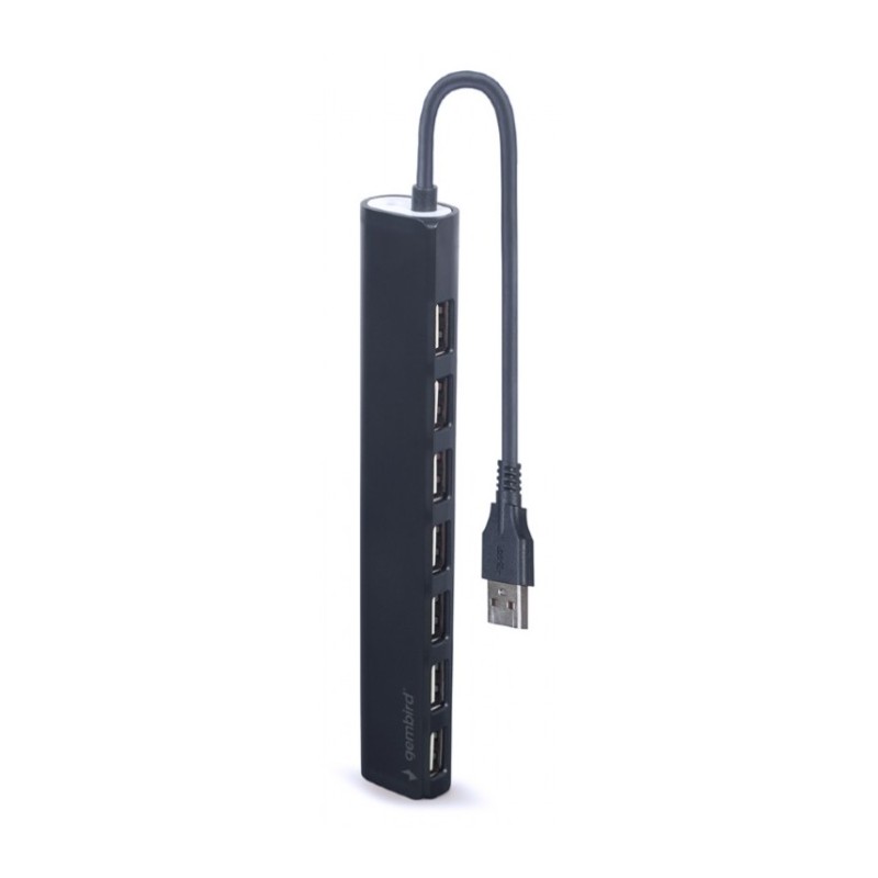 GEMBIRD kompaktní USB 2.0 hub s 7 porty