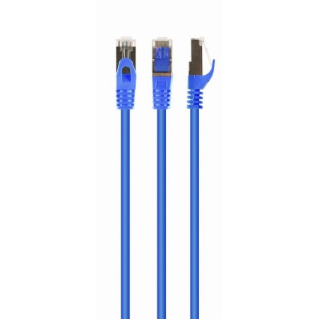 GEMBIRD S/FTP Cat. 6A LSZH patch cord modrý 3m