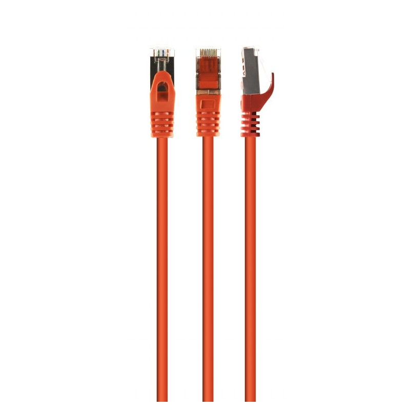GEMBIRD S/FTP Cat. 6A LSZH patch cord oranžový 3m