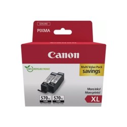 CANON CARTRIDGE PGI-570BK XL černá DOUBLE-PACK SEC pro PIXMA MG575x, MG685x, MG775x, TS505x, TS605x, TS805x (1000 str.)
