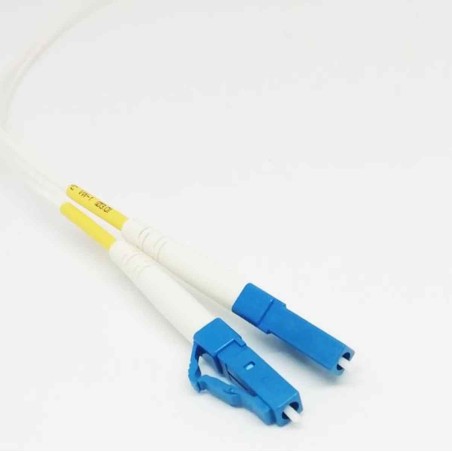 OPTIX LC/UPC-LC/UPC patchcord arm. bílý 9/125 1m 3mm B3 LSZH simplex