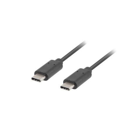 Lanberg Kabel USB-C M/M 2.0 1M černý