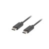 Lanberg Kabel USB-C M/M 2.0 1M černý