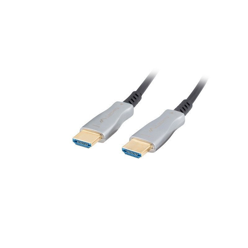 Lanberg Kabel HDMI M/M V2.0 4M optický černý AOC