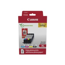 Canon CARTRIDGE CLI-571XL C/M/Y/BK PHOTO VALUE Multi-Pack pro PIXMA MG575x, MG6850x, MG775x, TS6052 (645 str.)
