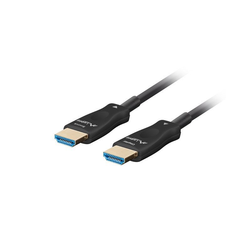 Lanberg Kabel HDMI M/M V2.1 8M optický černý AOC