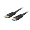 Lanberg Kabel HDMI M/M V2.1 8M optický černý AOC
