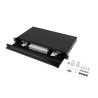 LANBERG 19" RACKOVÝ 1U OPTICKÝ PATCH PANEL 24XSC SIMPLEX/24XLC DUPLEX ČERNÝ + PŘÍSLUŠENSTVÍ FOP124SSLDB