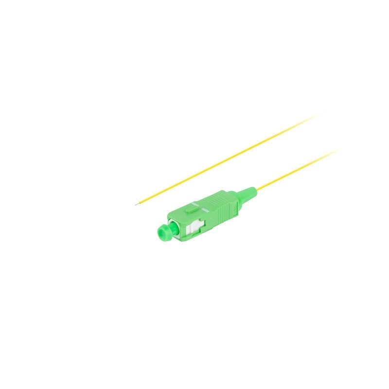 Lanberg Pigtail optické vlákno SM SC/APC Easy Strip 9/125 G657A1 2M žlutá