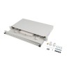 LANBERG 19" RACKOVÝ 1U OPTICKÝ PATCH PANEL 24XSC SIMPLEX/24XLC DUPLEX ČERNÝ + PŘÍSLUŠENSTVÍ FOP124SSLDS