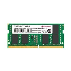 Transcend paměť 16GB Industrial ECC SODIMM DDR4 3200 2Rx8 (1Gx8)x18 CL22 1.2V