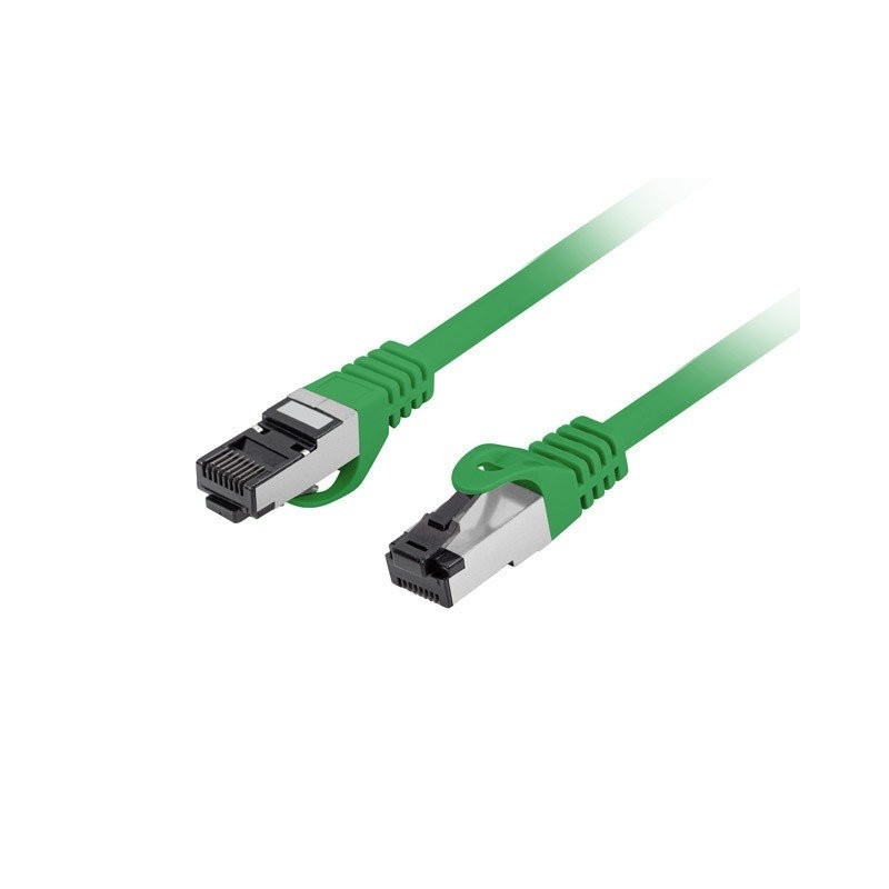 Lanberg PATCHCORD CAT.8.1 S/FTP LSZH CU 1M GREEN FLUKE PASSED