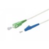 OPTIX SC/APC-LC/UPC patchcord arm. bílý 9/125 2m 3mm B3 LSZH simplex