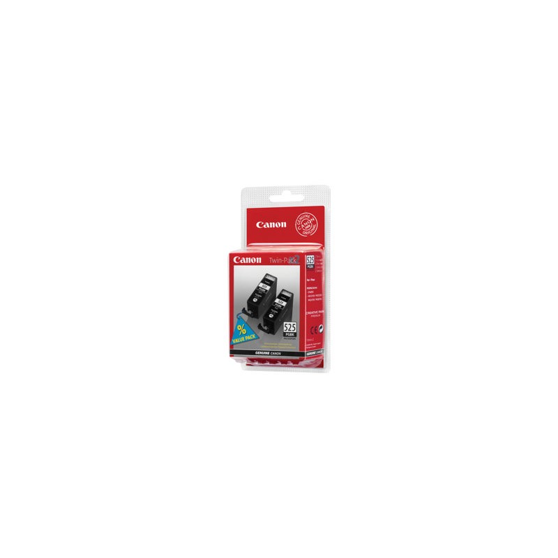 Canon CARTRIDGE PGI-525 PGBK černá TWIN-PACK pro PIXMA MG5150, iX6550, MG5150, MG5250, MG5350, MG6150, MG8150 (680 str.)