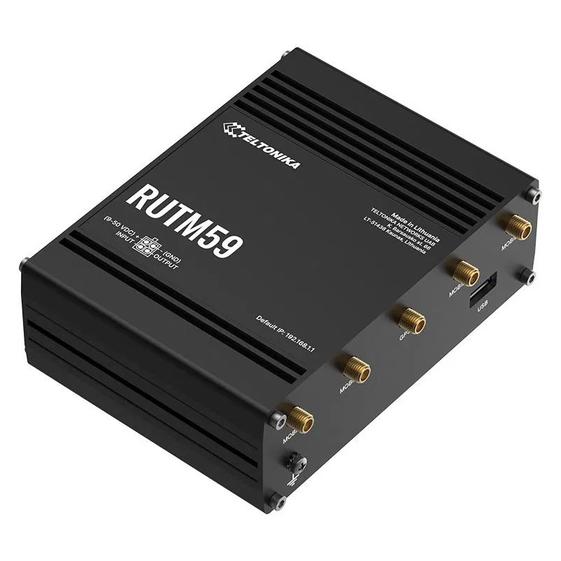 Teltonika RUTM59 Průmyslový 5G Router, GPS