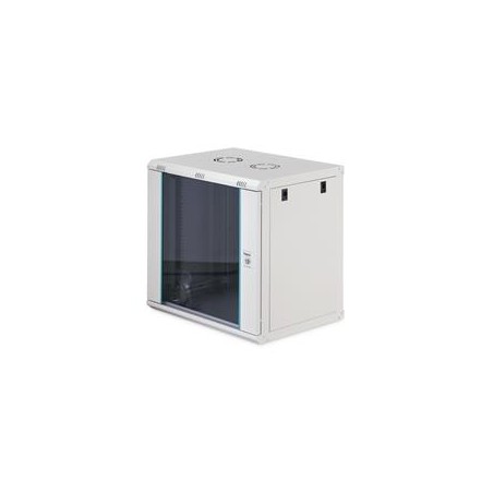 DIGITUS DN-37108 Nástěnná skříň 12U, Dynamic-N, 19", 600x450mm, nesmontovaná, šedá (RAL 7035)