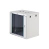 DIGITUS DN-37108 Nástěnná skříň 12U, Dynamic-N, 19", 600x450mm, nesmontovaná, šedá (RAL 7035)