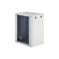 DIGITUS DN-37112 Nástěnná skříň 16U, Dynamic-N, 19", 600x450mm, nesmontovaná, šedá (RAL 7035)