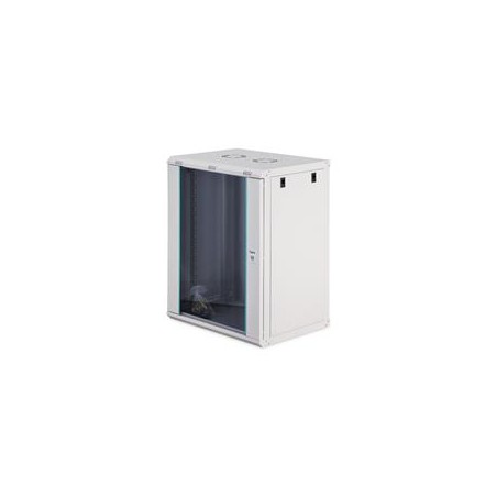 DIGITUS DN-37112 Nástěnná skříň 16U, Dynamic-N, 19", 600x450mm, nesmontovaná, šedá (RAL 7035)
