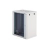 DIGITUS DN-37112 Nástěnná skříň 16U, Dynamic-N, 19", 600x450mm, nesmontovaná, šedá (RAL 7035)
