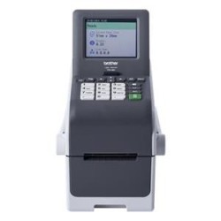 Brother - TD-2350DSAH300 (300 dpi,až 152,4 mm/sec., bar. dotyk. displ. sklop. madlo, USB, USB Host, RS-232C*, LAN, Blue