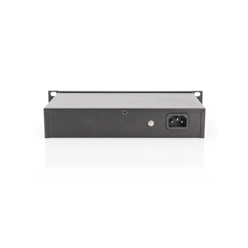 DIGITUS 10" gigabitový ethernetový switch, 8 portů, nemanagovatelný