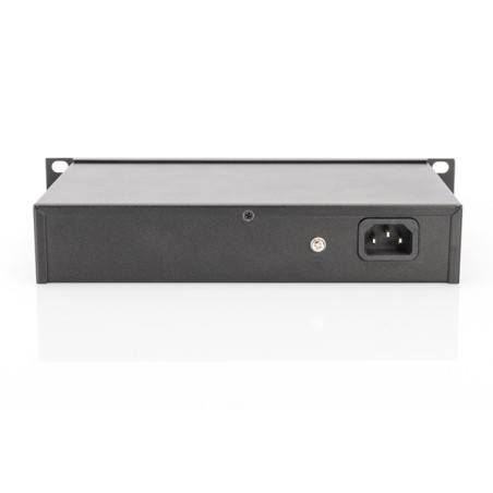 DIGITUS 10" gigabitový ethernetový switch, 8 portů, nemanagovatelný