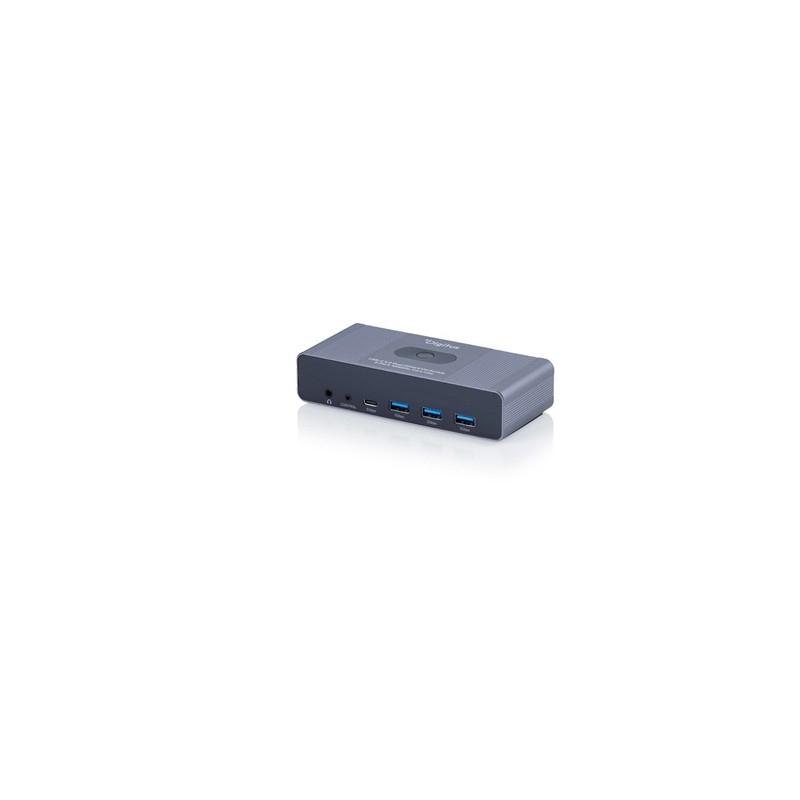 DIGITUS DS-12856 KVM Switch, 2portový, HDMI, USB 4K60Hz, Core Line