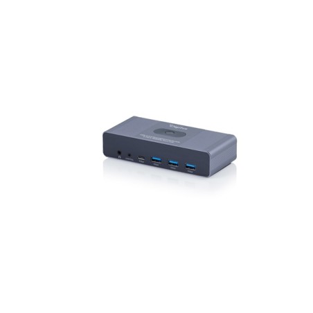 DIGITUS DS-12856 KVM Switch, 2portový, HDMI, USB 4K60Hz, Core Line