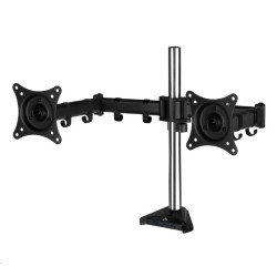 ARCTIC stolní držák Z2 Pro (Gen3) pro 2x LCD do 34", nosnost 2x15kg, 4x USB HUB, černý