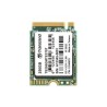 TRANSCEND MTE370T-VS1 256GB SSD disk M.2 2230, PCIe Gen3x4, M Key, 3D TLC BiCS5, DRAM-less, PE: 3K 2000MB/s R, 1100MB/s