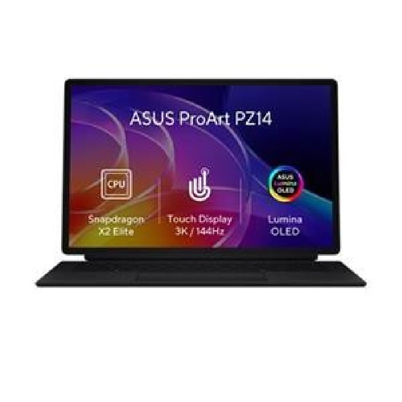 ASUS ProArt PZ14 - Snapdragon X2 Elite X2E88100/32GB/1TB SSD/14"/2,8K/OLED/2y PUR/Win 11 Home/černá