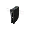 Lanberg Switch ILGE-4P-2S-90 lehký Průmyslový PoE 1XBT 3XAT 2XSFP DIN Gigabitový Ethernet