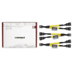 Noctua NA-SYC1 chromax.yellow, 3 rozbočovače pro ventilátory
