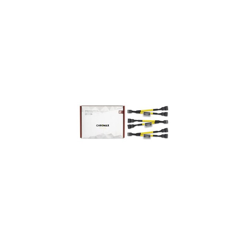 Noctua NA-SYC1 chromax.yellow, 3 rozbočovače pro ventilátory
