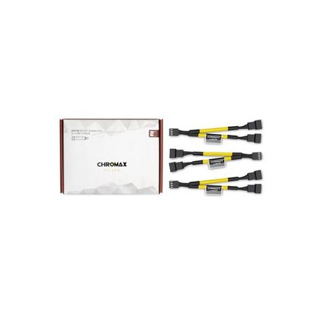 Noctua NA-SYC1 chromax.yellow, 3 rozbočovače pro ventilátory