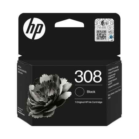 HP 308 Black Original Ink Cartridge (160 pages)