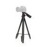 Nedis TPOD2600BK - Stativ | max. 3 kg | 41.5 - 160cm | 5 Segmentů | Náklon & Natočení | ABS / Hliník | Černá