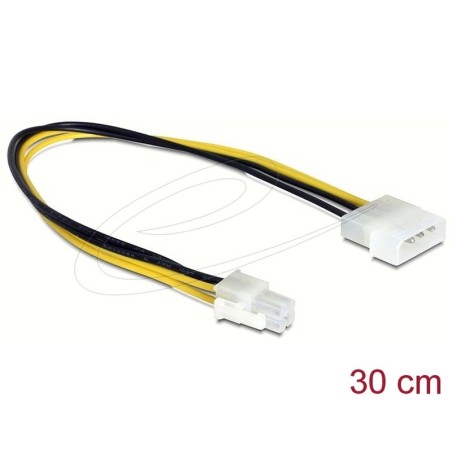 Delock kabel P4 samec to Molex 4 pin samec 30cm