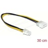 Delock kabel P4 samec to Molex 4 pin samec 30cm