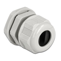 Delock Kabelová průchodka PG16 pro plochý kabel šedá, 2 kusy
