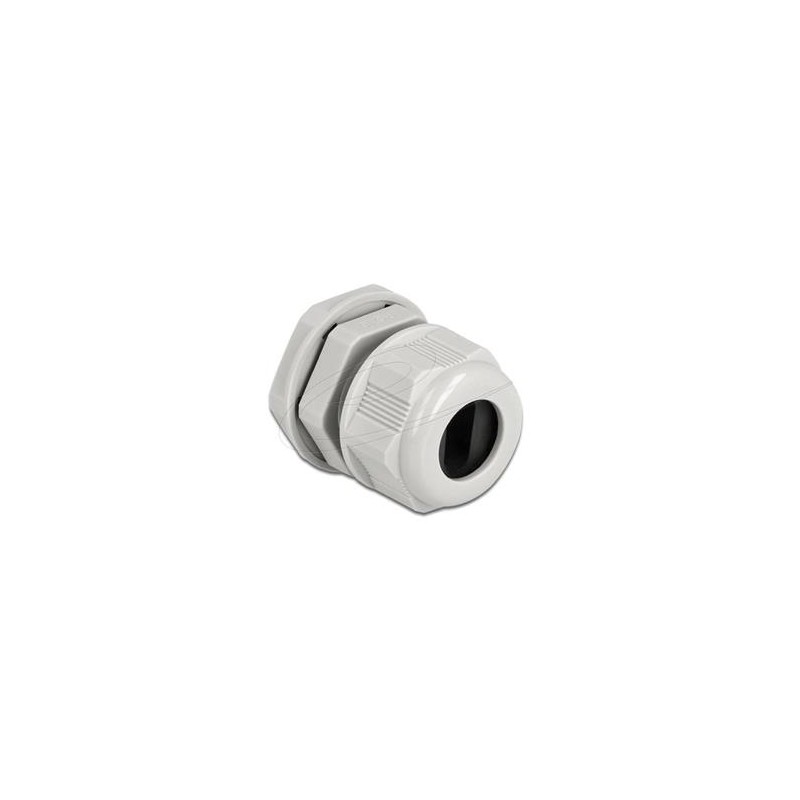 Delock Kabelová průchodka PG29 pro plochý kabel šedá, 2 kusy